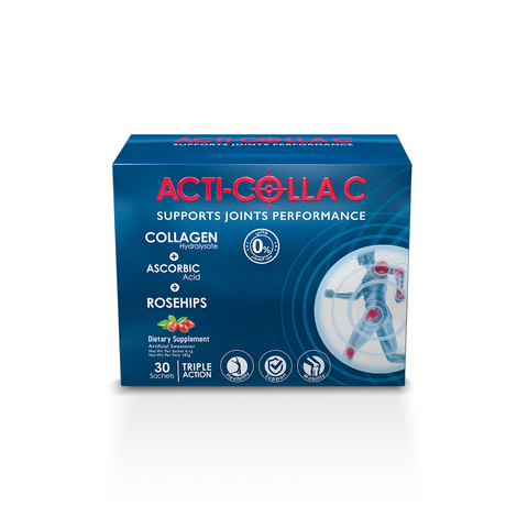 Acti Colla C - Collagen supplement for joint support - 30 sachets.