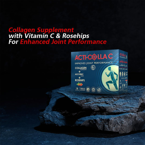 Acti Colla C - Collagen supplement for joint support - 30 sachets.