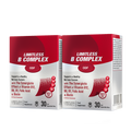 Limitless Vitamin B Complex ODF – 30 Oral Dissolving Films – Methylcobalamin, Folic Acid, B1, B6 & Biotin – Energy & Nervous System Support (2 Packs Bundle)