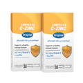 Limitless C-Zinc original - Vitamin C & Zinc - For Enhanced Immunity - 30 lozenges (2 Packs Bundle)