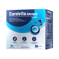 Carnivita Advance For Men - Dietary Supplement For Men's Vitality & Fertility - L Carnitine & Glutathione - 30 Sachets.