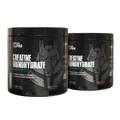 Limitless Alpha Creatine Monohydrate — 5g Creatine per Scoop, post workout for Strength, Power & Muscle Performance - 450g - 90 Servings (2 Packs Bundle)