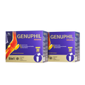 Genuphil Advance - 5 in 1 joint support formula - Glucosamine, Marine Collagen, Chondroitin, MSM & Sodium Hyaluronate - 30 sachets. (2 Packs Bundle)