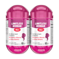 Limitless Woman Max - Multivitamin for women - For Daily Energy & Vitality 60 tablets. (2 Packs Bundle)